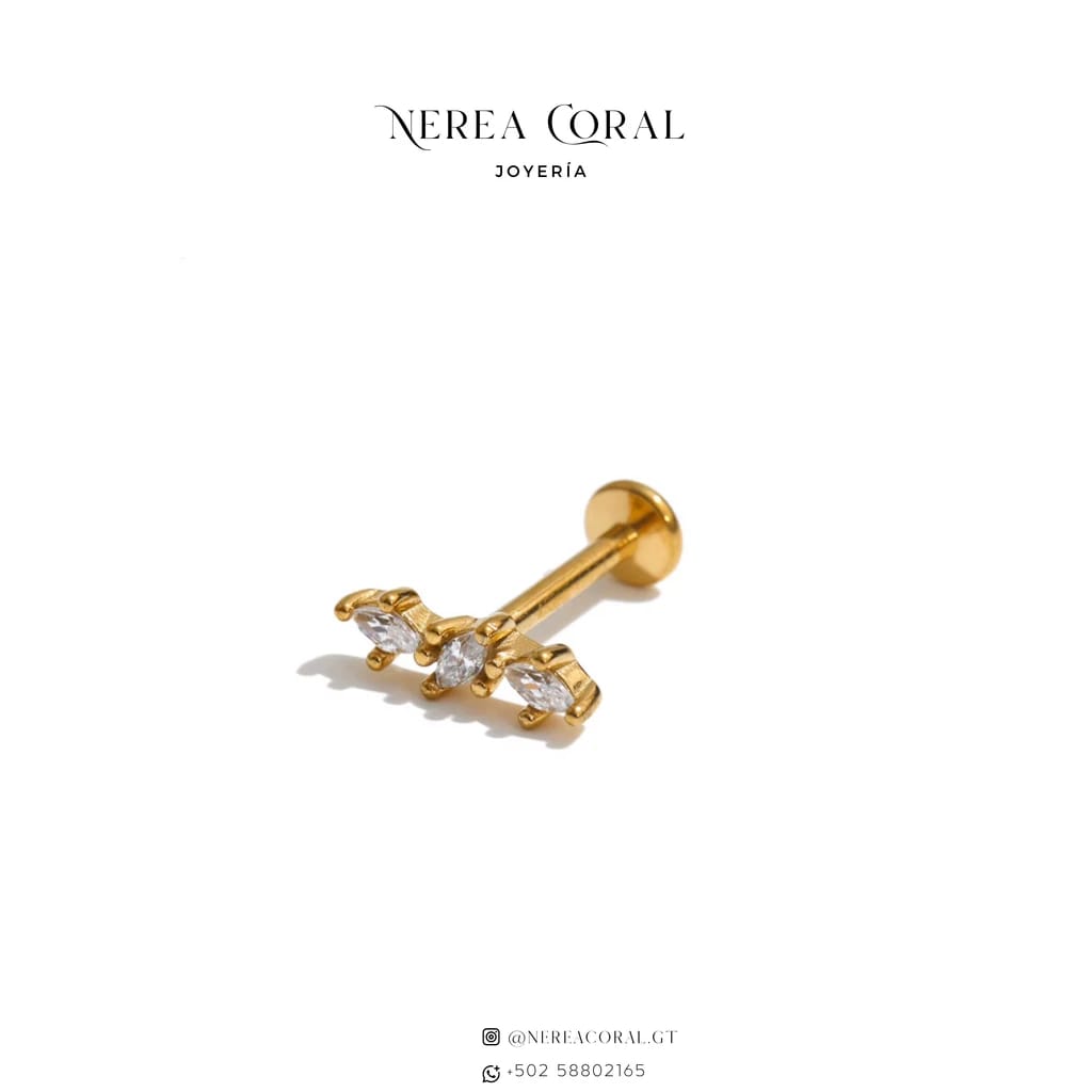 Joyería acero inoxidable zirconias Guatemala collar anillo arete 