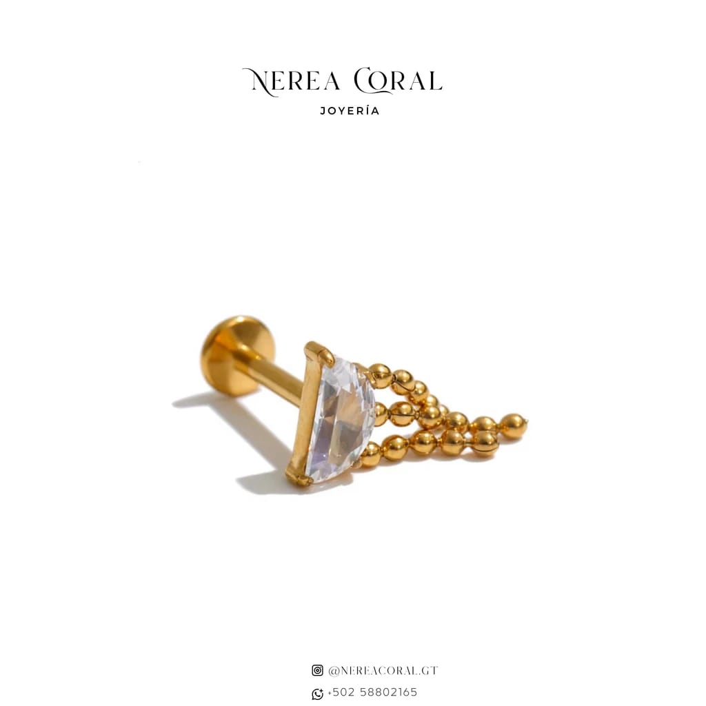Joyería acero inoxidable zirconias Guatemala collar anillo arete 