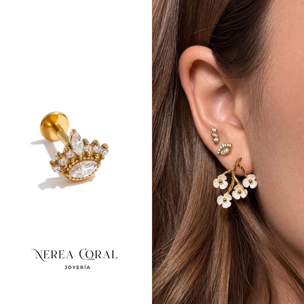 Joyería acero inoxidable zirconias Guatemala collar anillo arete 