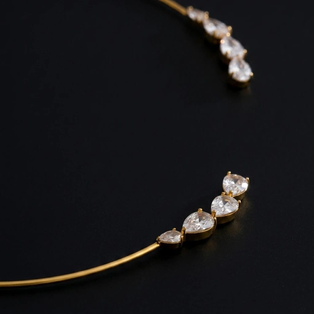 Joyería acero inoxidable zirconias Guatemala collar anillo arete